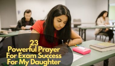 Prayer For Exam Success For My Daughter