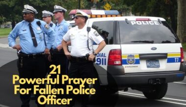 Prayer For Fallen Police Officer