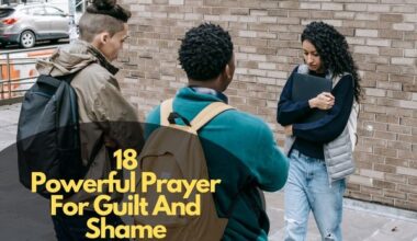 Prayer For Guilt And Shame