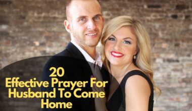 Prayer For Husband To Come Home