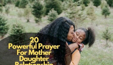 Prayer For Mother Daughter Relationship