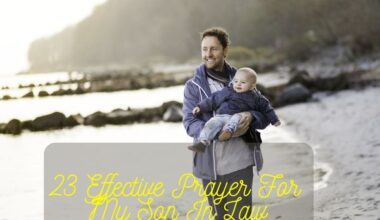 23 Effective Prayer For My Son In-Law