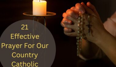 Catholic Prayer For Our Country
