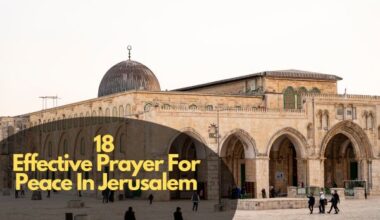 Prayer For Peace In Jerusalem