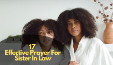 Prayer For Sister-In-Law