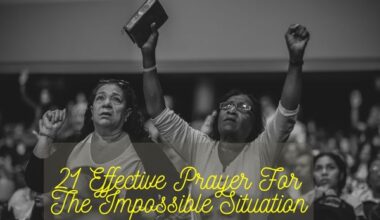 Prayer For The Impossible Situation