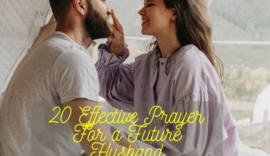 Prayer For a Future Husband