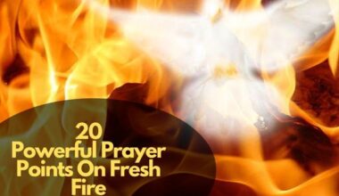 Prayer Points On Fresh Fire