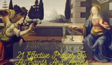 21 Effective Prayer To All Saints And Angels