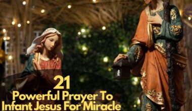 Prayer To Infant Jesus For Miracle