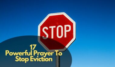 Prayer To Stop Eviction