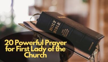 Prayer for First Lady of the Church