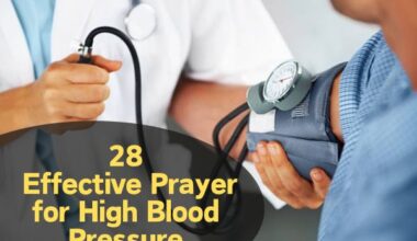 Prayer for High Blood Pressure