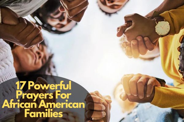 Prayers For African American Families