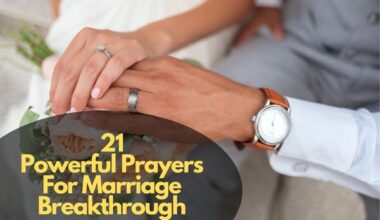 Prayers For Marriage Breakthrough