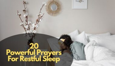 Prayers For Restful Sleep