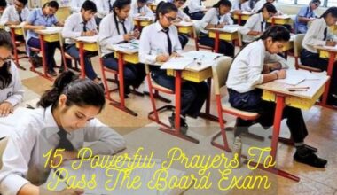 Prayers To Pass The Board Exam