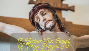 The Blood Of Jesus Prayer For Protection