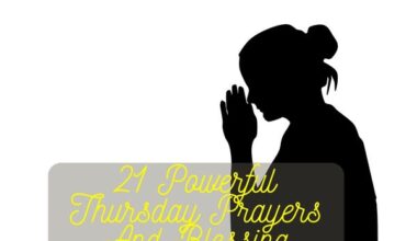Thursday Prayers And Blessing