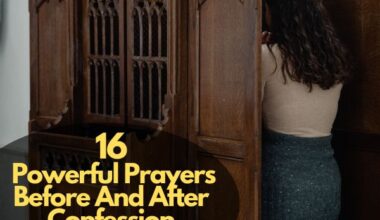 Prayers Before And After Confession