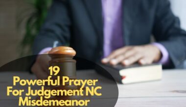 Prayer For Judgement NC Misdemeanor