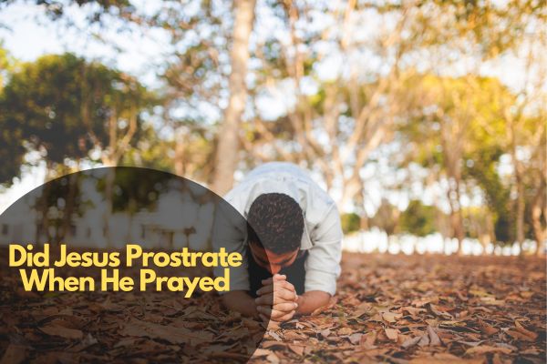 Did Jesus Prostrate When He Prayed