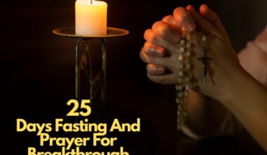 Fasting And Prayer For Breakthrough
