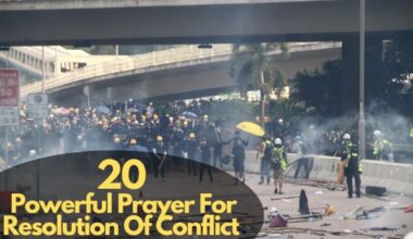 Prayer For Resolution Of Conflict