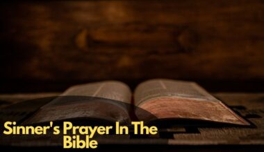 Sinner's Prayer In The Bible