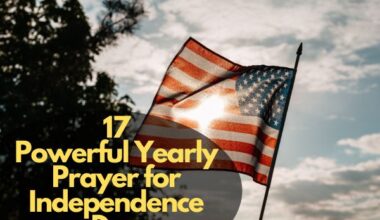 Yearly Prayer for Independence Day